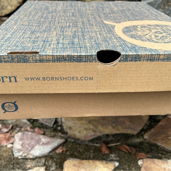 BORN Turquoise Leather Ankle Boots - Picture 5 of 6